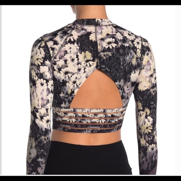 Free People FP Movement Idris Floral Mesh … - Picture 3 of 11